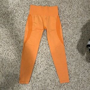 NVGTN Orange contour Leggings